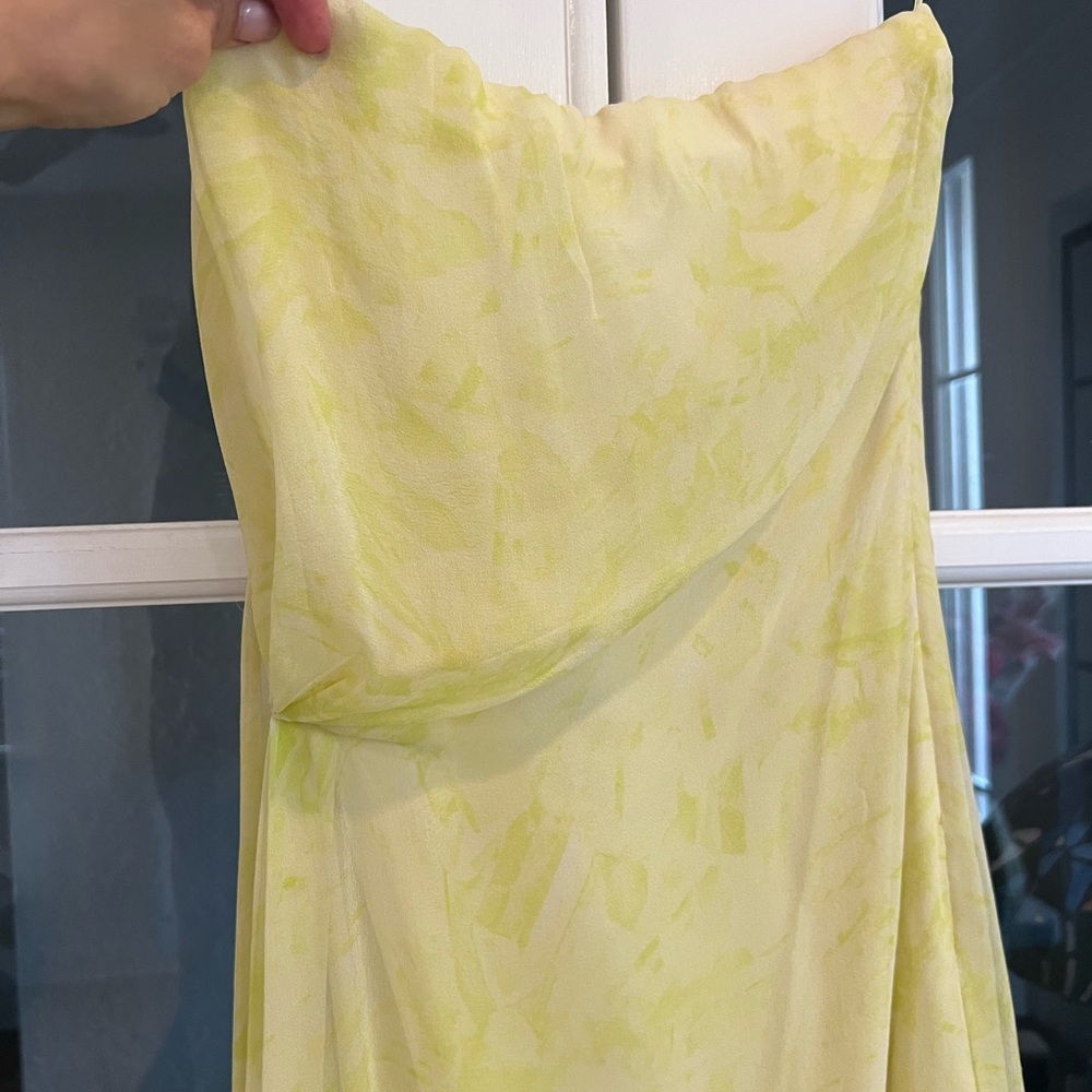 Robert Rodriguez Strapless Yellow Dress - Picture 6 of 7